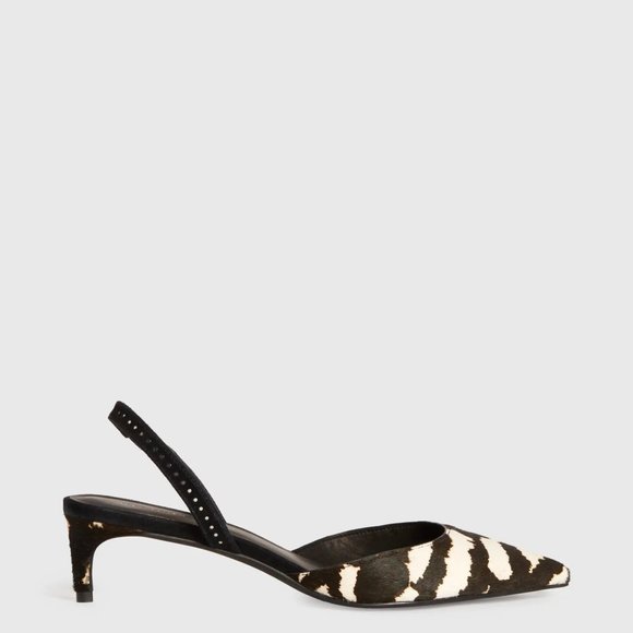 NWT All Saints Mia Pointed Toe Slingback 37 - Picture 2 of 10